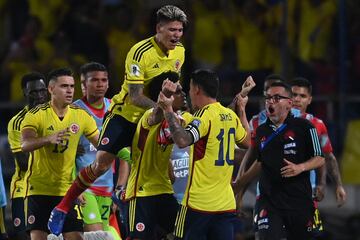 Colombia logró un triunfo histórico frente a Brasil por la fecha 5 de las Eliminatorias al Mundial de 2026. Los dos goles fueron de Luis Díaz.