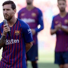 Messi cumple 32 años con una ampliación de contrato pendiente