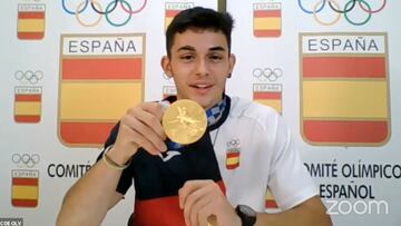 Alberto Ginés, sobre su oro: "Esta noche he dormido poco; ayer fue todo un poco caos..."