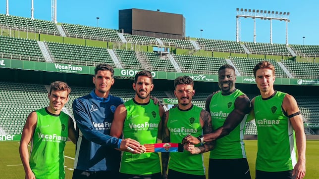 Seis capitanes en el Elche