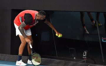 Las reacciones de Nick Kyrgios en su derrota contra Daniil Medvédev