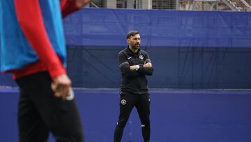 Eder Sarabia: “Veo al equipo muy bien, con chispa”