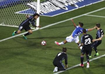 1-3. Gabriel Pires marcó el primer gol pepinero.