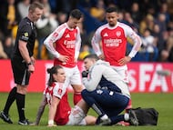 Arsenal are still in all four remaining title races after their win over Mansfield in the FA Cup, but it came at a price for Mikel Arteta’s side.