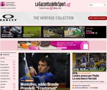 Portadas de la prensa extranjera