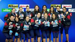 La Selección femenina de waterpolo.