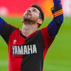 Messi protagonizó el homenaje más emotivo a Maradona