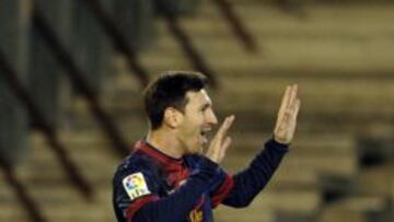 Leo Messi volvi&oacute;a  ser clave en el Benito Villamar&iacute;n.