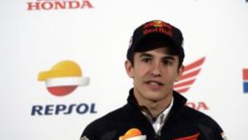 Marc Márquez, en rueda de prensa.