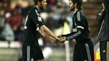 Gago y Xabi en Valladolid.