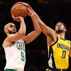 Which Indiana Pacers players are injured for game 3 against Boston?