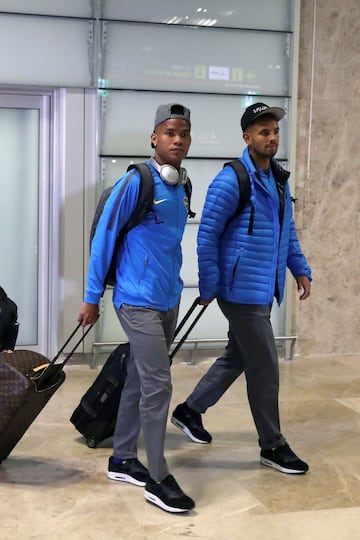 Boca Juniors ya está en Madrid. El equipo de Guillermo Barros Schelotto entrenará en las instalaciones de la Real Federación de Fútbol en Las Rozas. 