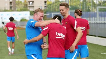 Koeman recupera a seis internacionales