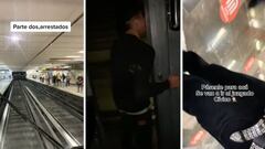 VIRAL: Así fue como jóvenes viajaron en cabina del Metro CDMX y policía les perdona la multa