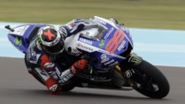 Jorge Lorenzo en Argentina.