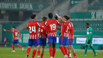 Jano y Omar Janneh se apuntan a las remontadas del Atlético