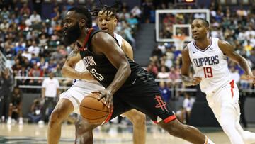 Pretemporada: Harden tumba a unos Clippers sin Kawhi ni George