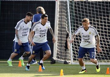 Barcelona 01Junio 2018, EspaÃ±a
Previa al Mundial 2018
Entrenamiento de la seleccion Argentina Ciudad Deportiva Joan Gamper, Barcelona.

Foto Ortiz Gustavo
