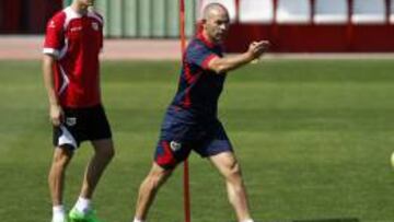 Paco Jémez pierde a una de sus piezas clave, Llorente.