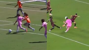 Festejo doble para los Messi: Thiago y Lio marcan el mismo día