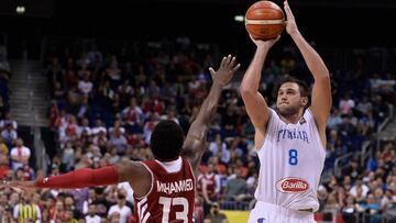 Danilo Gallinari, durante un partido del Eurobasket 2015.