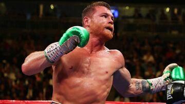 Tras derrotar a Billy Joe Saunders, el Canelo inform&oacute; que pelear&iacute;a en el Allegiant Stadium de Las Vegas.