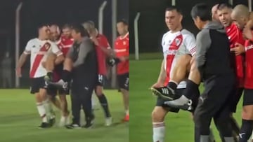 Agüero se rompe el tendón de Aquiles