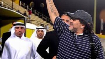 Maradona, a un paso de entrenar el Al Wasl dubaití