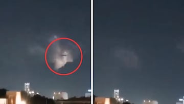 Video: Captan a supuesto ovni durante una tormenta eléctrica en Puebla