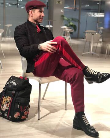 Los looks más virales y comentados de Sergio Ramos