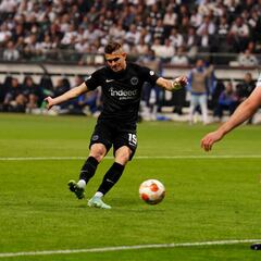 Santos Borré: “Este gol va a estar en un lugar muy especial”