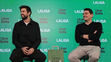 Gerard Piqué e Iker Casillas.