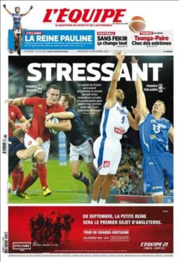 Portadas de la prensa deportiva