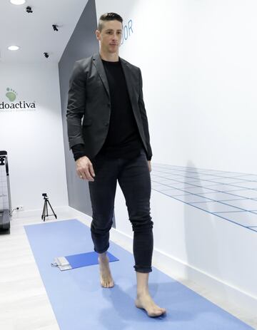 Fernando Torres de visita en Podoactiva