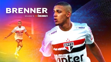 El joven jugador brasile&ntilde;o de 21 a&ntilde;os rechaz&oacute; ofertas de Europa para probar suerte en la MLS. Brenner vivi&oacute; su mejor momento la temporada pasada con 11 goles.