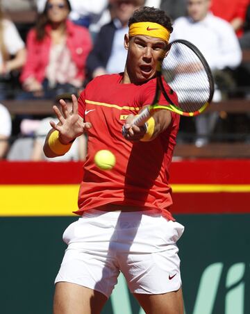 El campe¨®n de 19 Grand Slams, oro individual en Pek¨ªn 2008 y en dobles con Marc L¨®pez en R¨ªo, no se ha puesto fecha. Pero tiene 33 a?os y en 2021 cumplir¨¢ 20 como profesional, en los que ha tenido que superar graves lesiones. Tokio deber¨ªan ser, en princi