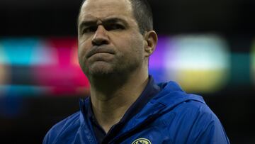  Andres suarez jardine head coach of America during the game America vs Tijuana, corresponding to Round 16 of the Torneo Apertura 2023 of the Liga BBVA MX, at Azteca Stadium, on November 04, 2023. 

<br><br>

Andres suarez jardine director tecnico de America durante el partido America vs Tijuana, correspondiente a la Jornada 16 del Torneo Apertura 2023 de la Liga BBVA MX, en el Estadio Azteca, el 04 de Noviembre de 2023