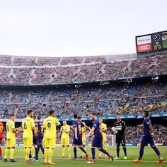 Barcelona-Villarreal en imágenes