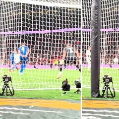 Watch: mind-blowing view from behind the goal of Bellingham's strike against Greece