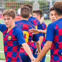 Los integrantes según Piqué de "una generación de la h..." en el Barcelona