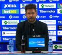 Simeone: "LaLiga es difícil para todos"