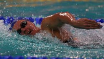 Mireia Belmonte en acción.