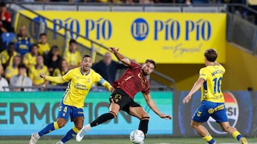 05/10/2025 FUTBOL SEGUNDA DIVISION TEMPORADA 25/26 PARTIDO UD LAS PALMAS - CADIZ