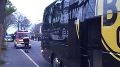 Policía alemana habla de 'tres explosiones' junto al bus