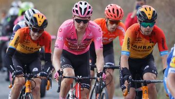 Los espa?oles en el Giro: Bilbao, sin fuerzas para el podio