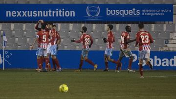 11/01/21 PARTIDO SEGUNDA DIVISION 
 SABADELL - LUGO 
 PRIMER GOL EMPATE BARREIRO PENALTI 1-1 ALEGRIA