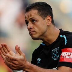 Mal arranque de Chicharito en el West Ham: bajó su promedio de remate y de goles