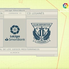 Resumen y gol del Almería - Leganés de LaLiga SmartBank