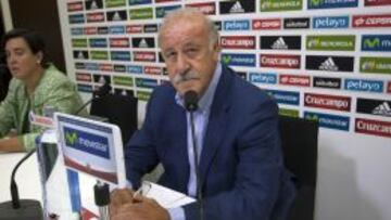 Del Bosque, en rueda de prensa
