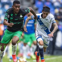 Puebla derrota 1-0 al Santos Laguna en la semifinal de vuelta